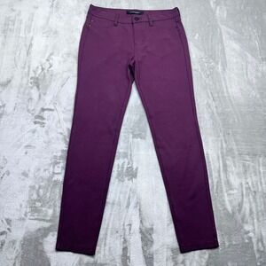 Liverpool Jeans Sz 6/28 Plum Purple Skinny Pants Trousers‎ Boho Preppy